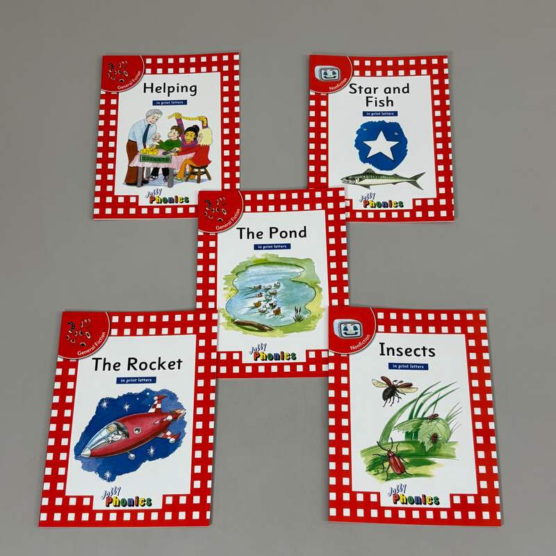 洋書 Let's Learn Jolly Phonics Set JOLLY PHONICS Readers Level 1, Complete Set (in Print
